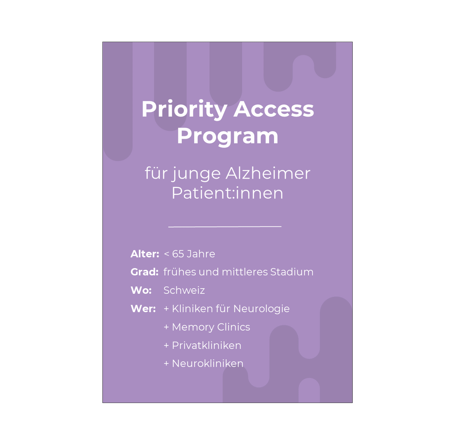 Priority Access Program